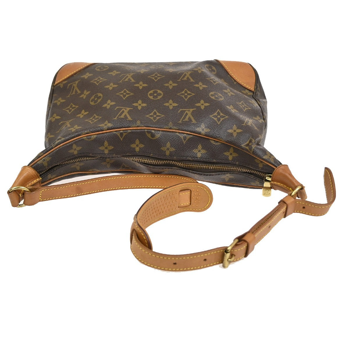 LOUIS VUITTON Boulogne 30 Shoulder Bag Monogram Leather Brown M51265 77CA920