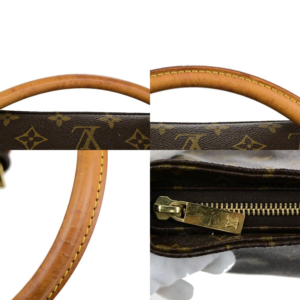 LOUIS VUITTON Looping MM Shoulder Bag Monogram Leather BN France M51146 77ED087