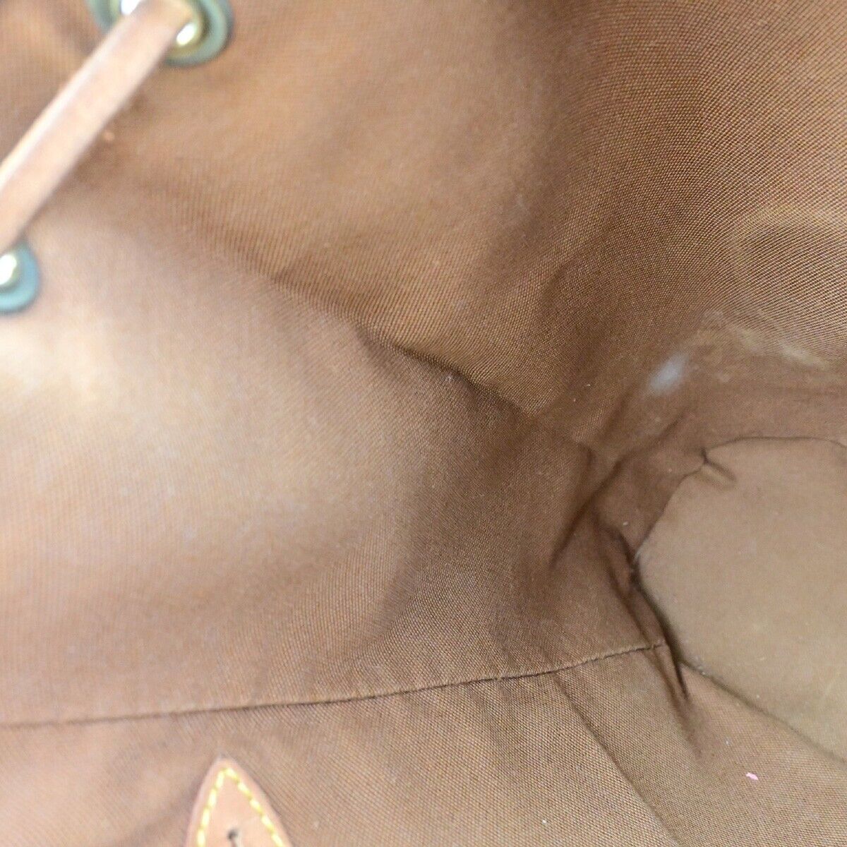 LOUIS VUITTON Montsouris MM Backpack Bag Monogram Leather Brown M51136 73ED058