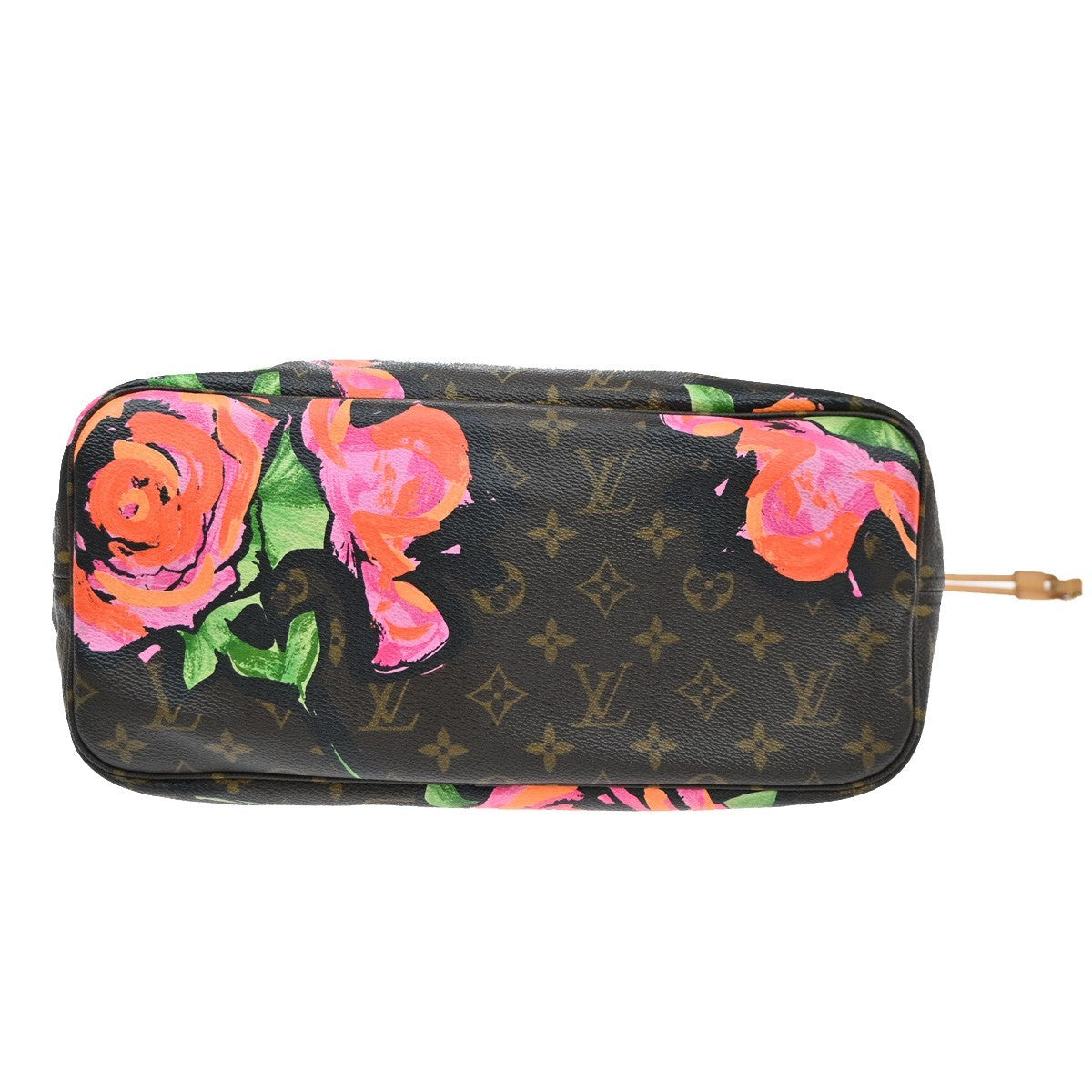 LOUIS VUITTON Neverfull MM Shoulder Bag Monogram Rose Leather BN M48613 678RP175