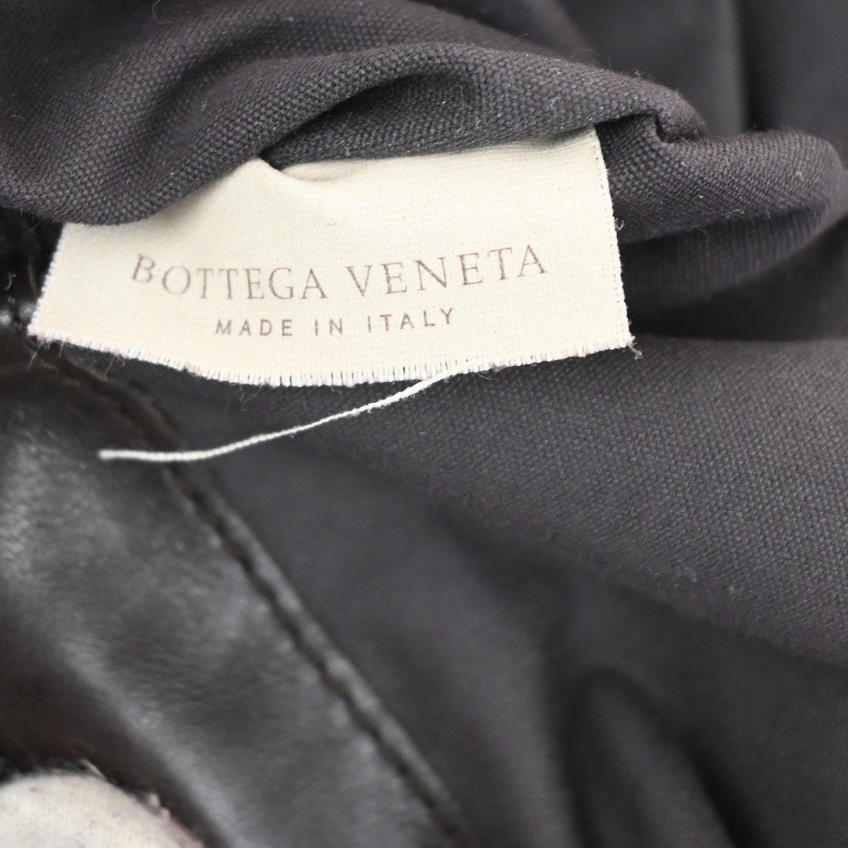 BOTTEGA VENETA Logo Intrecciato Shoulder Bag Leather Brown Italy 27RL747
