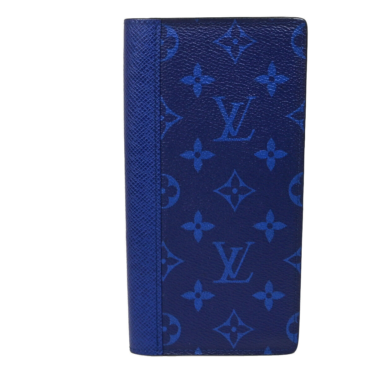 LOUIS VUITTON Portefeuille Brazza Bifold Wallet Taigarama Blue M30297 79YF746