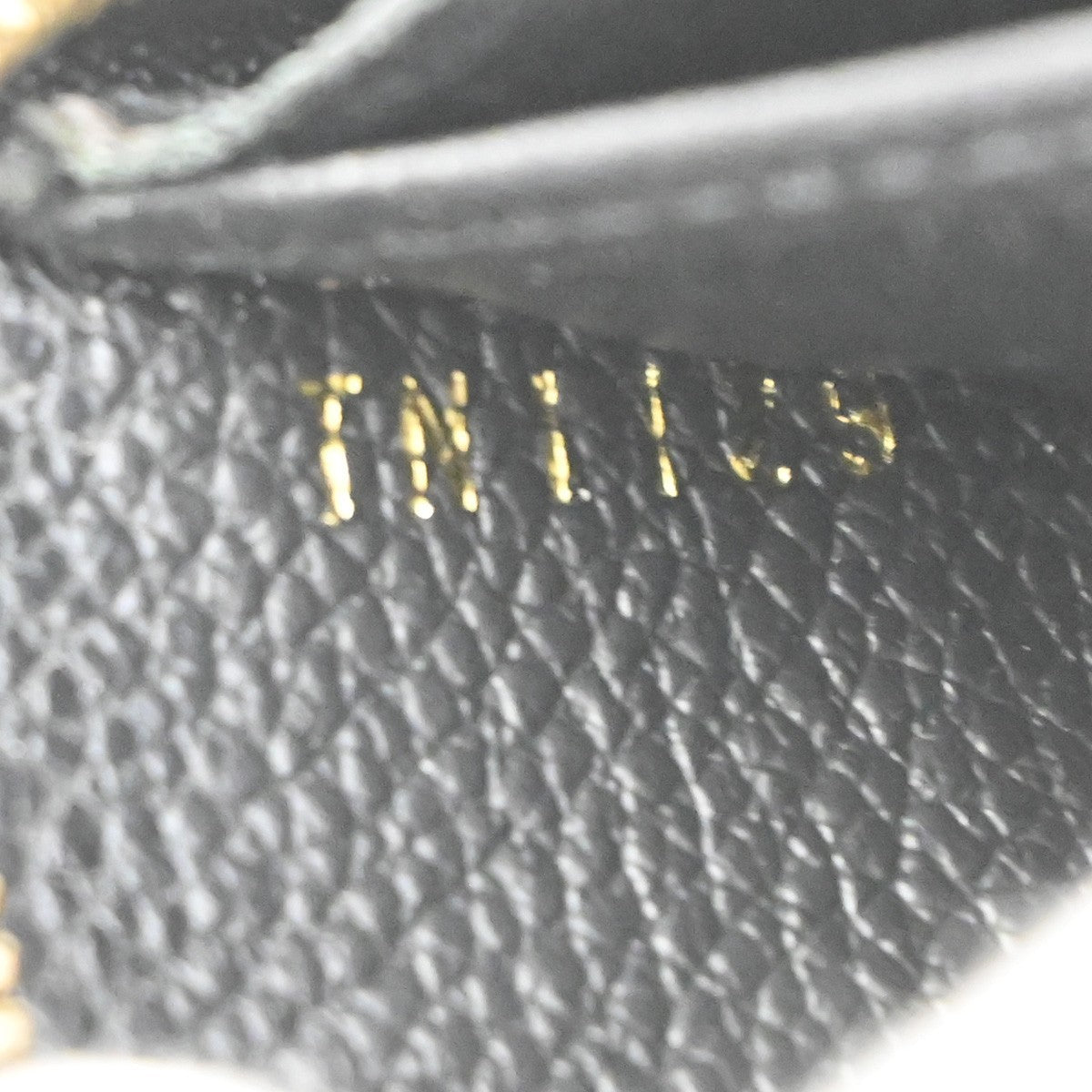 LOUIS VUITTON Zippy Coin Purse Wallet Monogram Empreinte Black M60574 62ZA256