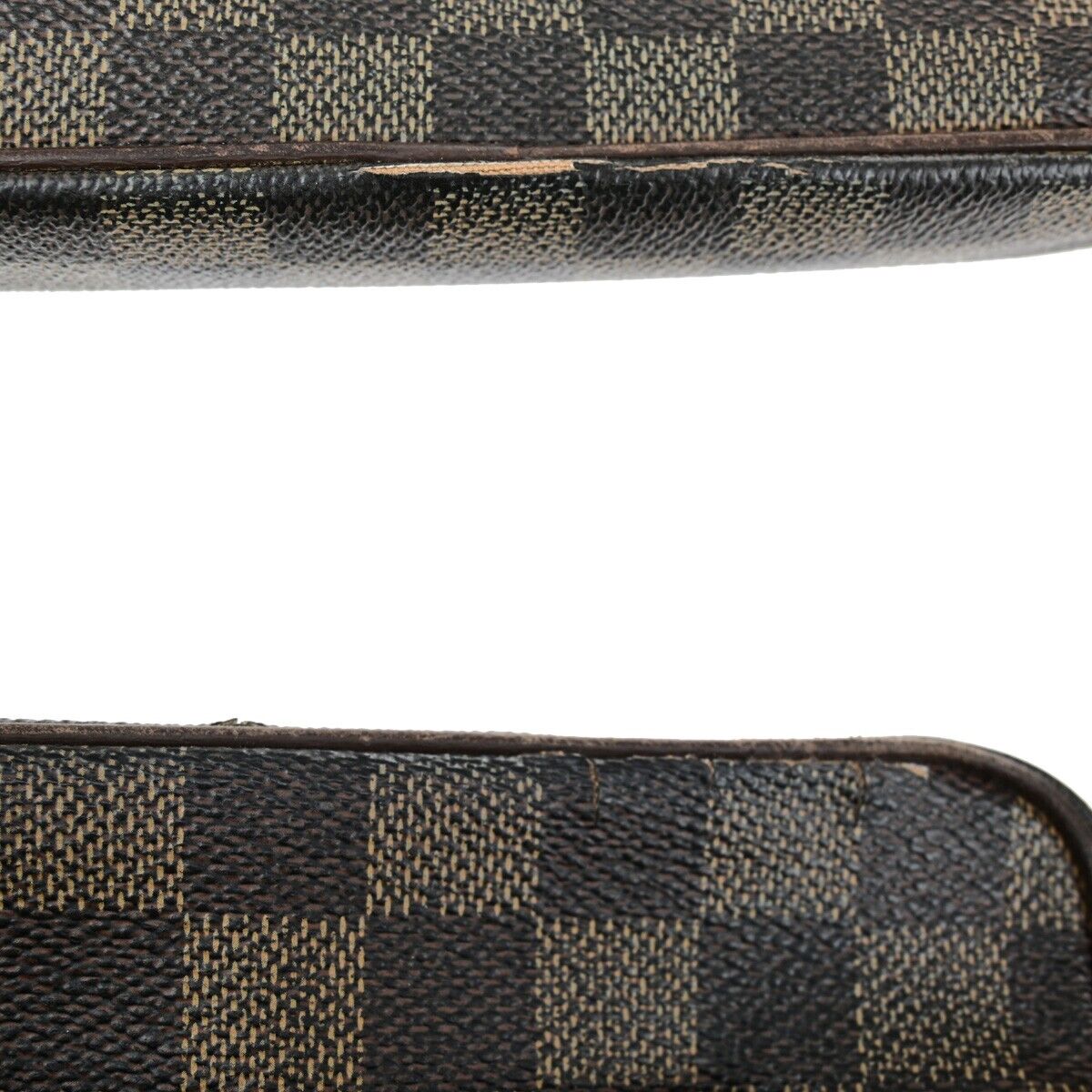 LOUIS VUITTON  Pochette Bier Macau Clutch Bag Damier  Leather BN N61739 63EC933