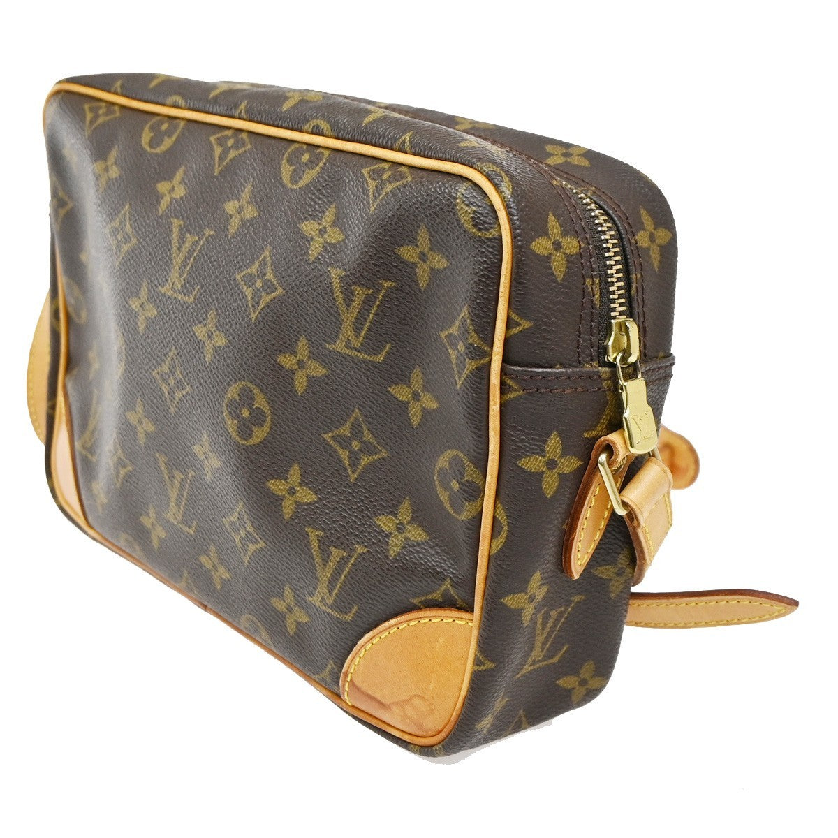 LOUIS VUITTON Trocadero 27 Shoulder Bag Monogram Leather Brown M51274 71CA731
