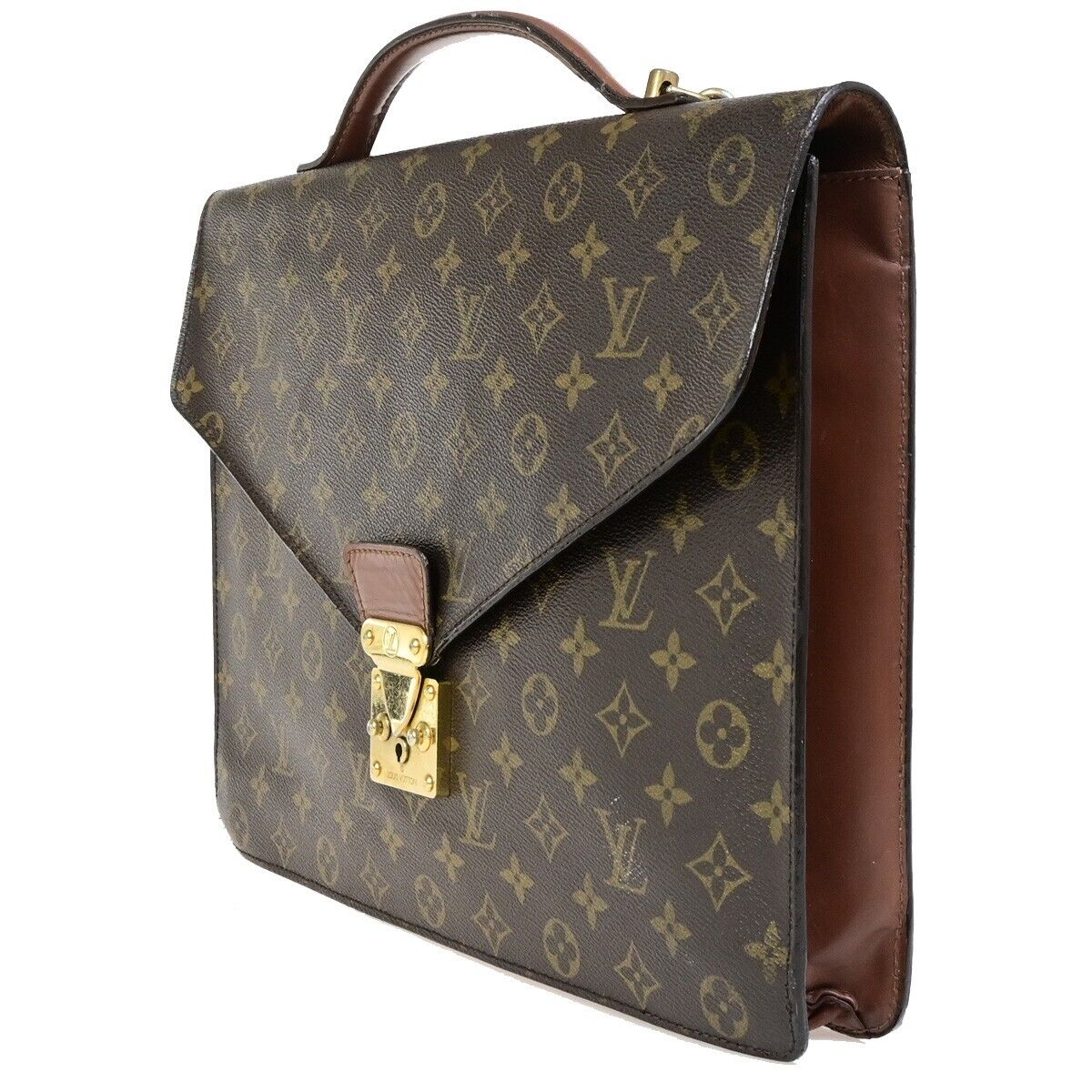 LOUIS VUITTON Porte Documents Bandouliere 2Way Hand Bag Monogram M53338 64EC567