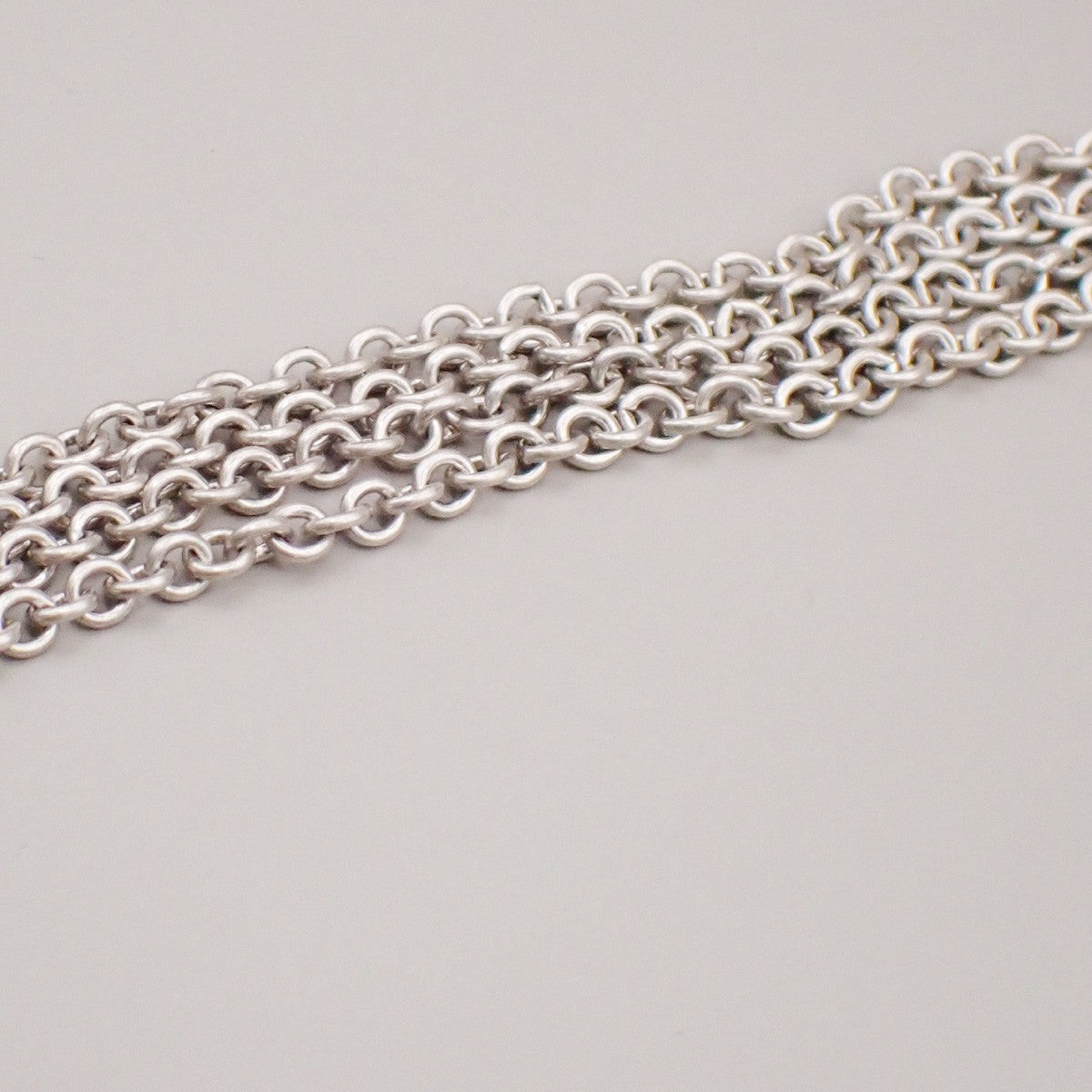 Tiffany & Co. Logo Chain Necklace Ag 925 Silver 01TA462