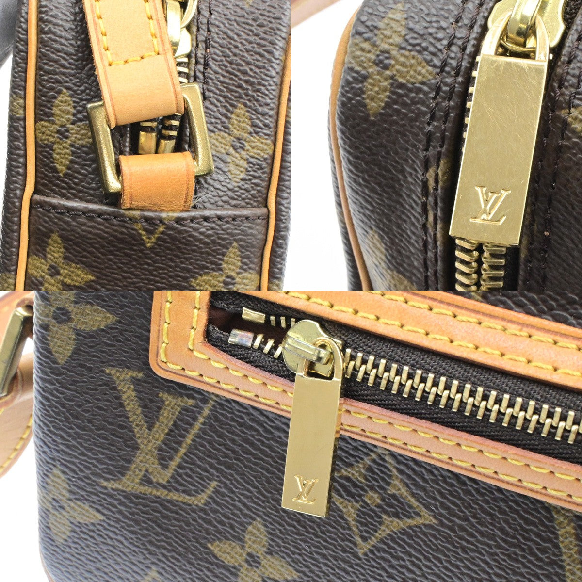 LOUIS VUITTON Pochette Cite One Shoulder Bag Monogram Brown M51183 95SJ526