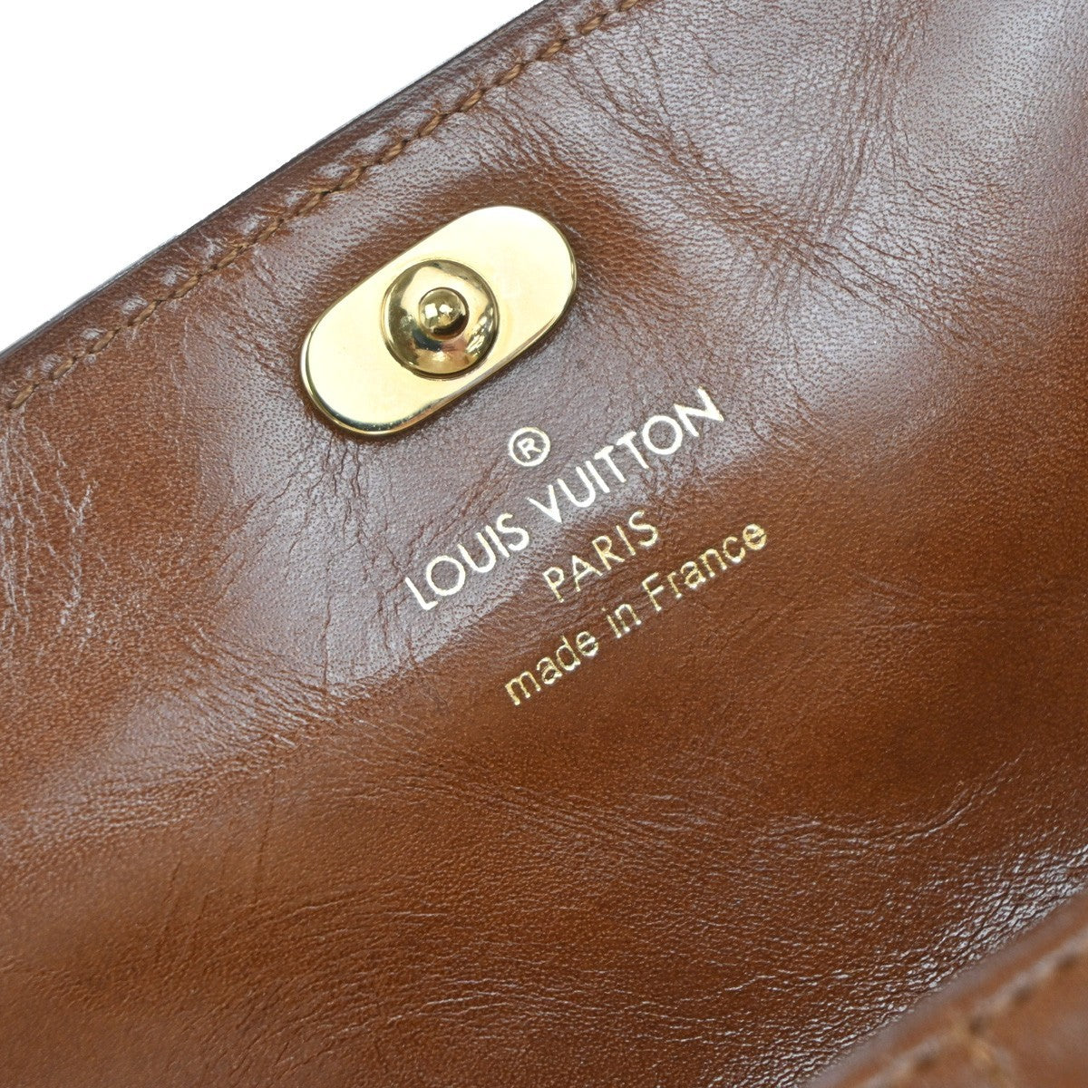 LOUIS VUITTON Pochette Porte Monnaie Wallet Leather Vinyl Leather M95170 61KP386