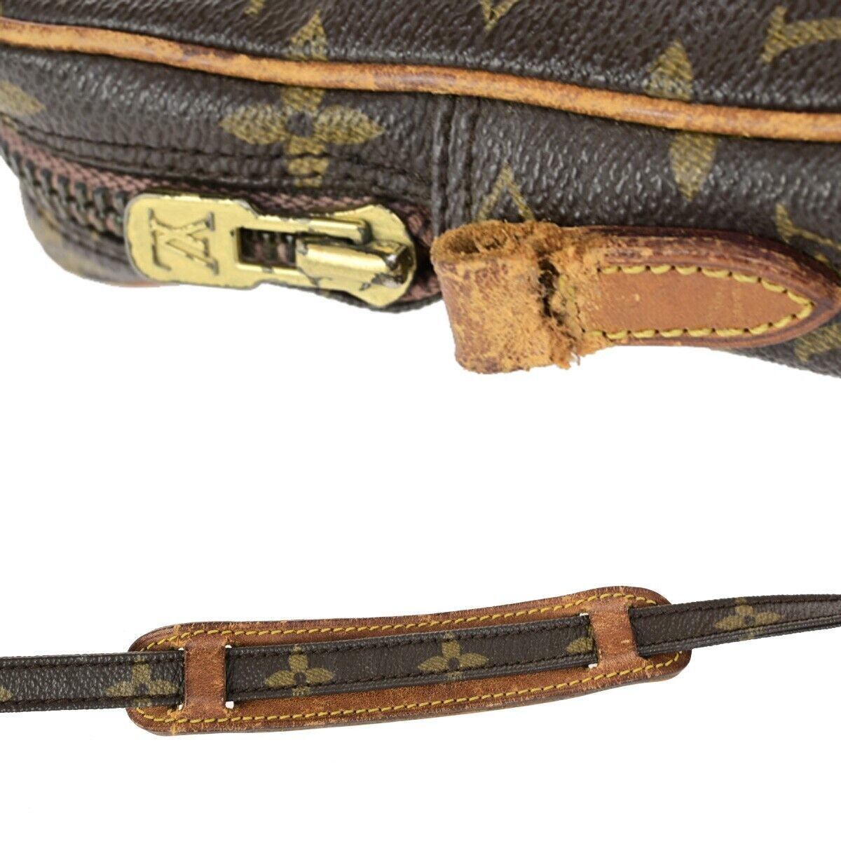 LOUIS VUITTON Mini Danube Shoulder Bag Monogram Leather BN France M45268 63FB171
