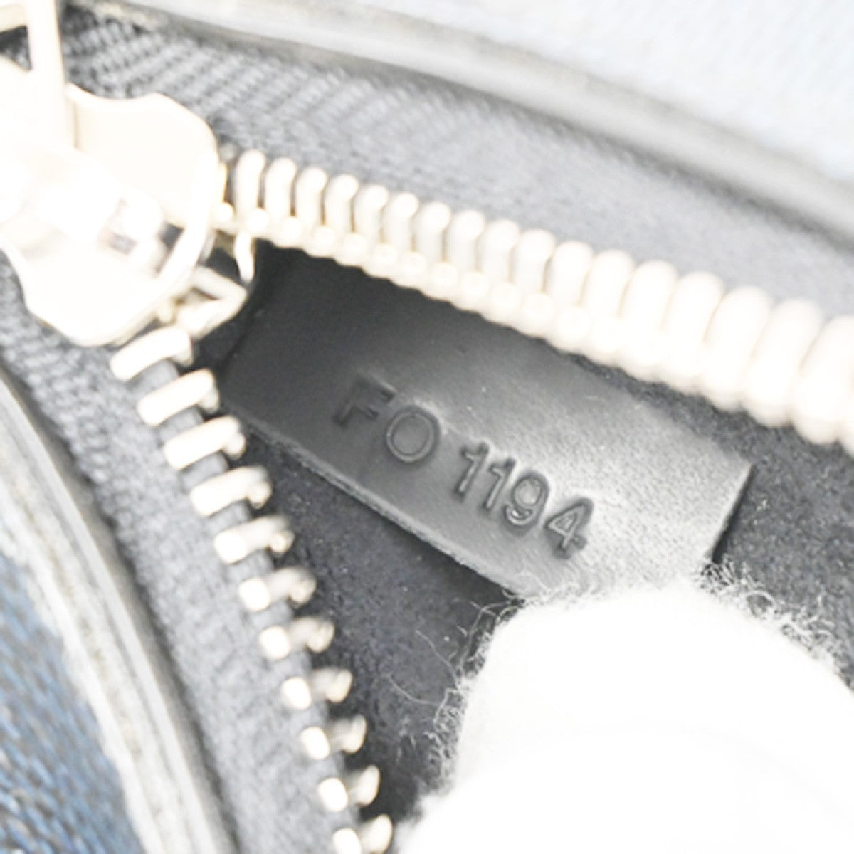 LOUIS VUITTON Greenwich Hand Bag Damier Cobalt Leather Navy Italy N41351 92MA390