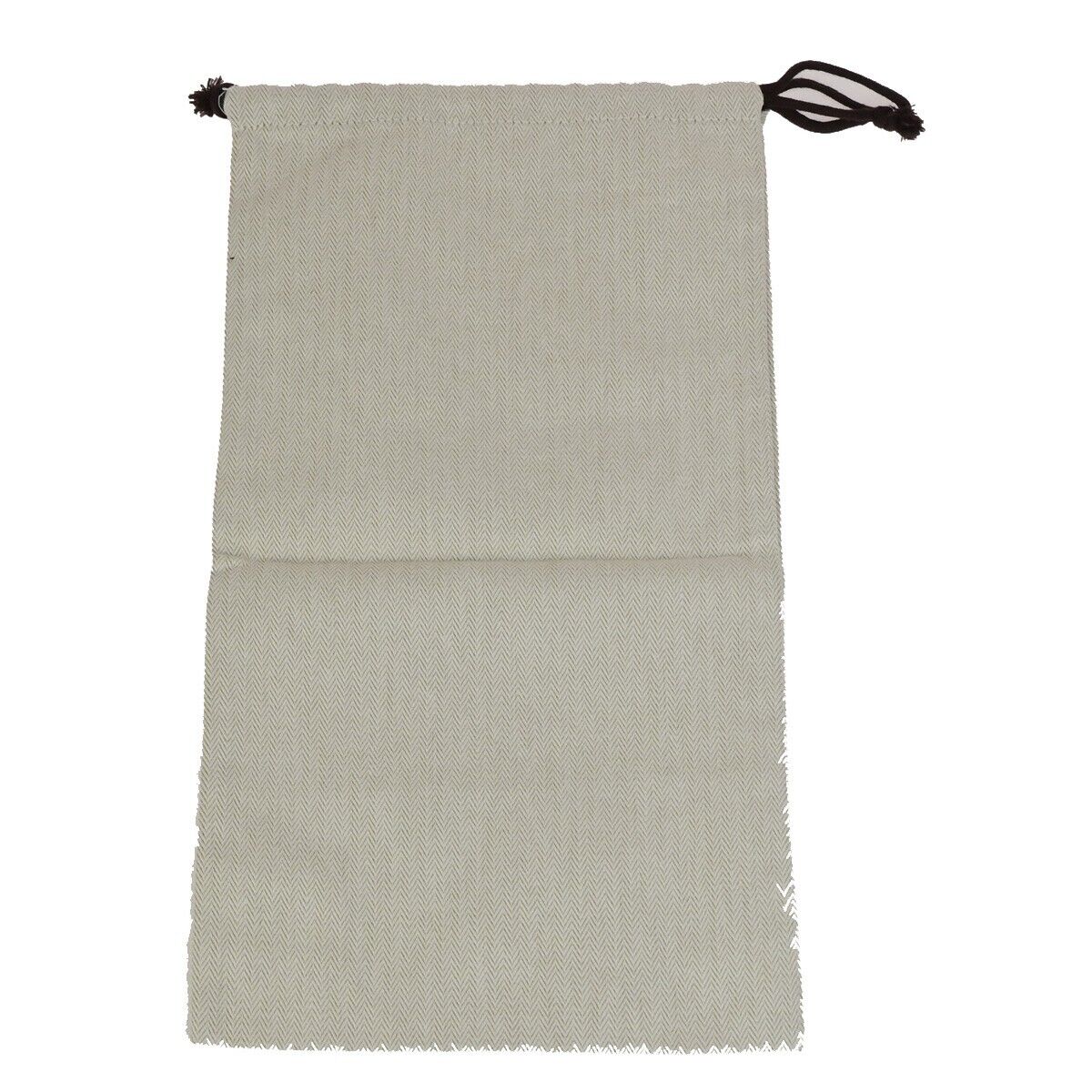 HERMES H Logo 5 Set Dust Bag Drawstring Canvas Cotton Orange Brown Beige 02KA445