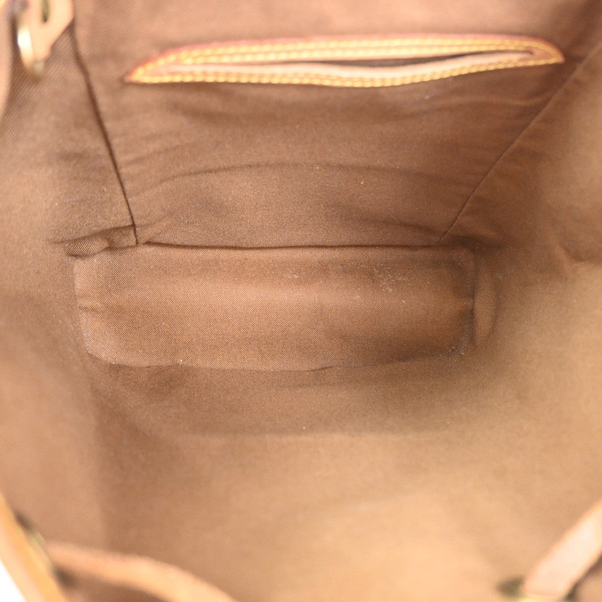 LOUIS VUITTON Montsouris MM Backpack Bag Monogram Leather Brown M51136 90KC972