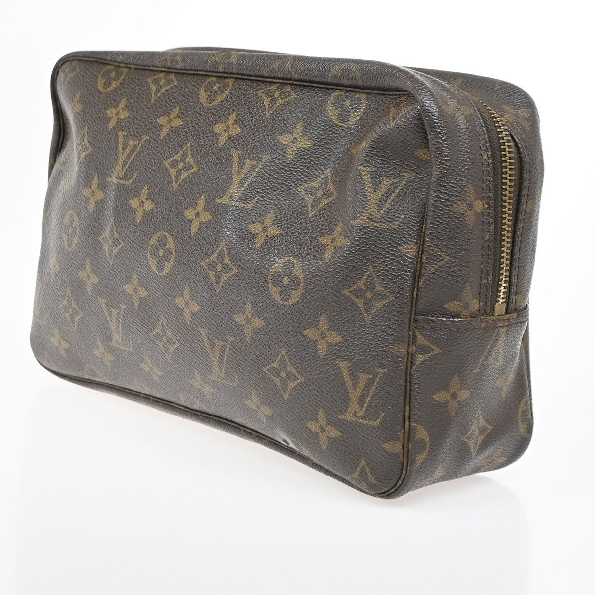 LOUIS VUITTON Trousse Toilette 28 Clutch Hand Bag Monogram Brown M47522 09SA055