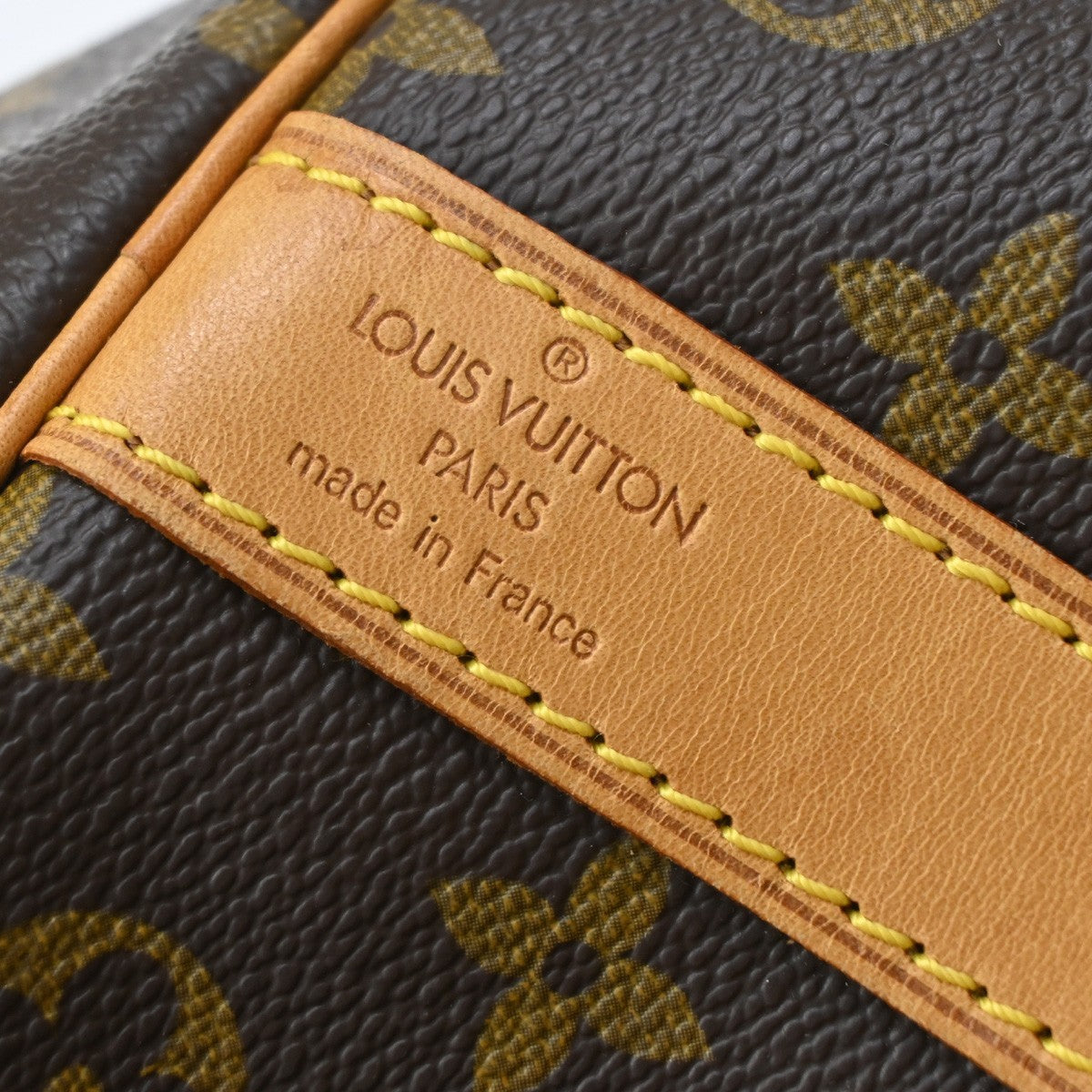 LOUIS VUITTON Keepall Bandouliere 50 2Way Hand Bag Monogram Brown M41416 21EF848