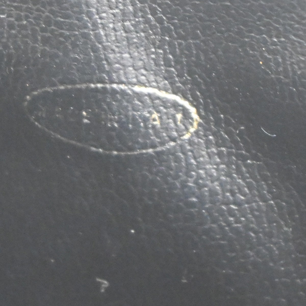 CHANEL CC Logo Vanity Hand Bag Grained Calfskin Leather Black GHW Italy 21RL825