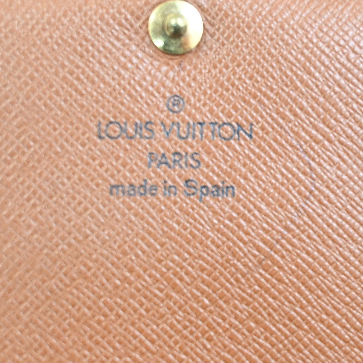 LOUIS VUITTON Porte Monnaie Billets Tresor Wallet Monogram Brown M61730 01KC302