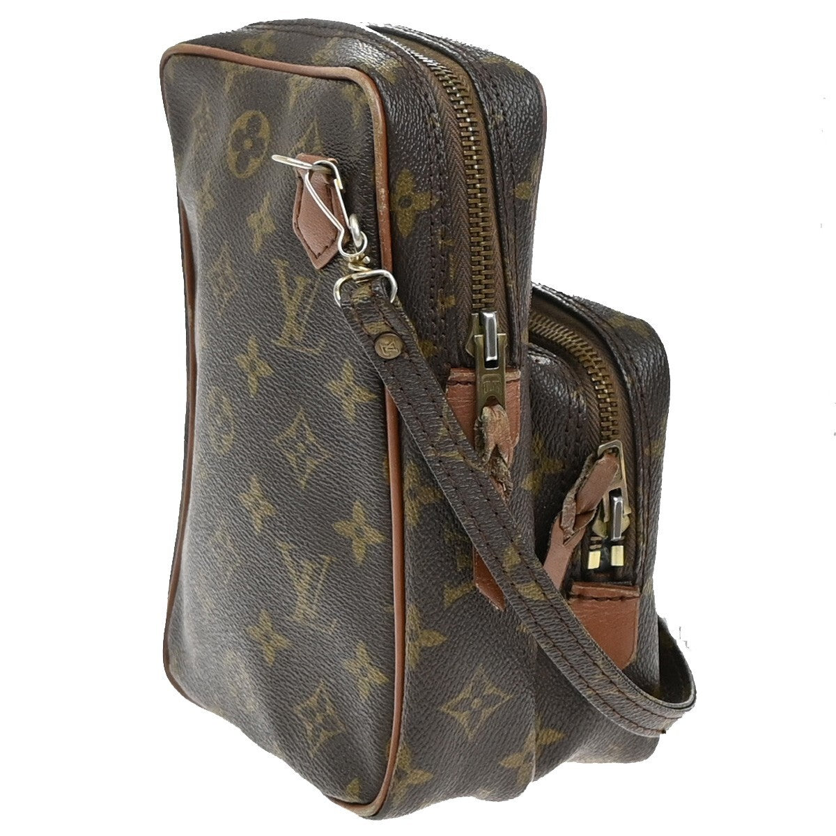 LOUIS VUITTON Mini Amazon Shoulder Bag Monogram Leather Brown M45238 36EE307