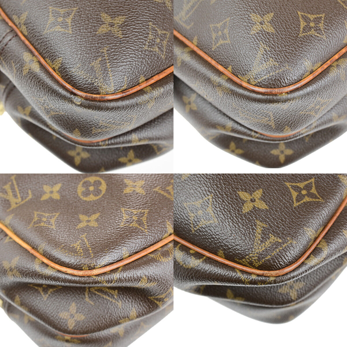 LOUIS VUITTON Reporter PM Crossbody Shoulder Bag Monogram Leather M45254 64SJ515
