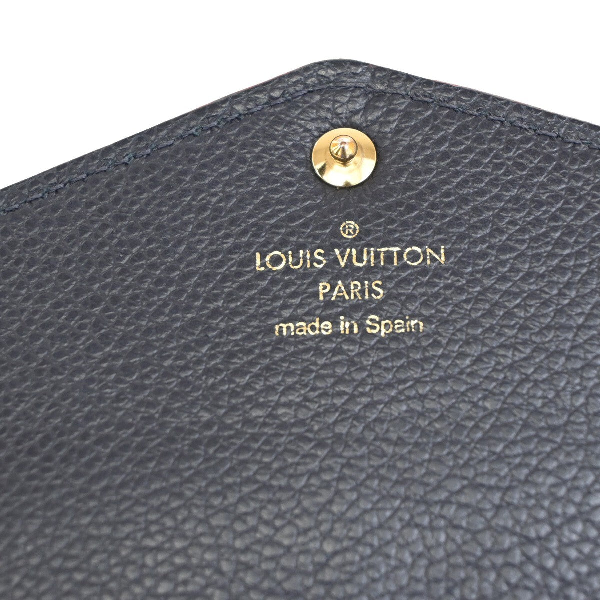 LOUIS VUITTON Portefeuille Sarah Wallet Monogram Empreinte Blue M62125 88YH289