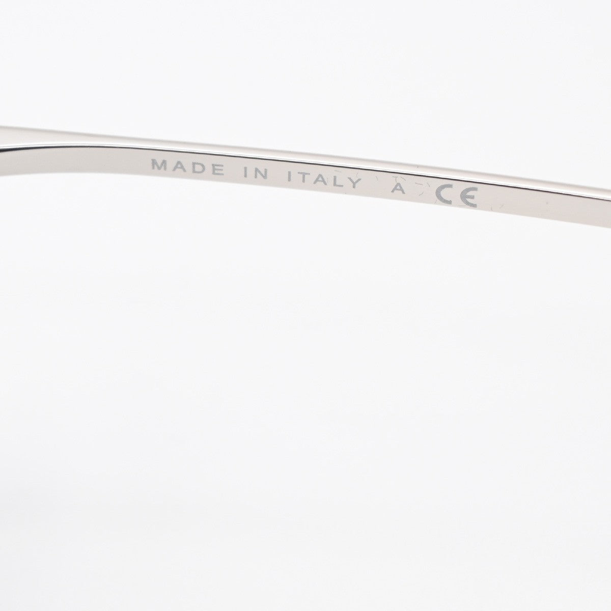 CHANEL CC Logo Sunglasses Eye Wear Mirror Lenz Plastic Metal Silver 4206 36RL592