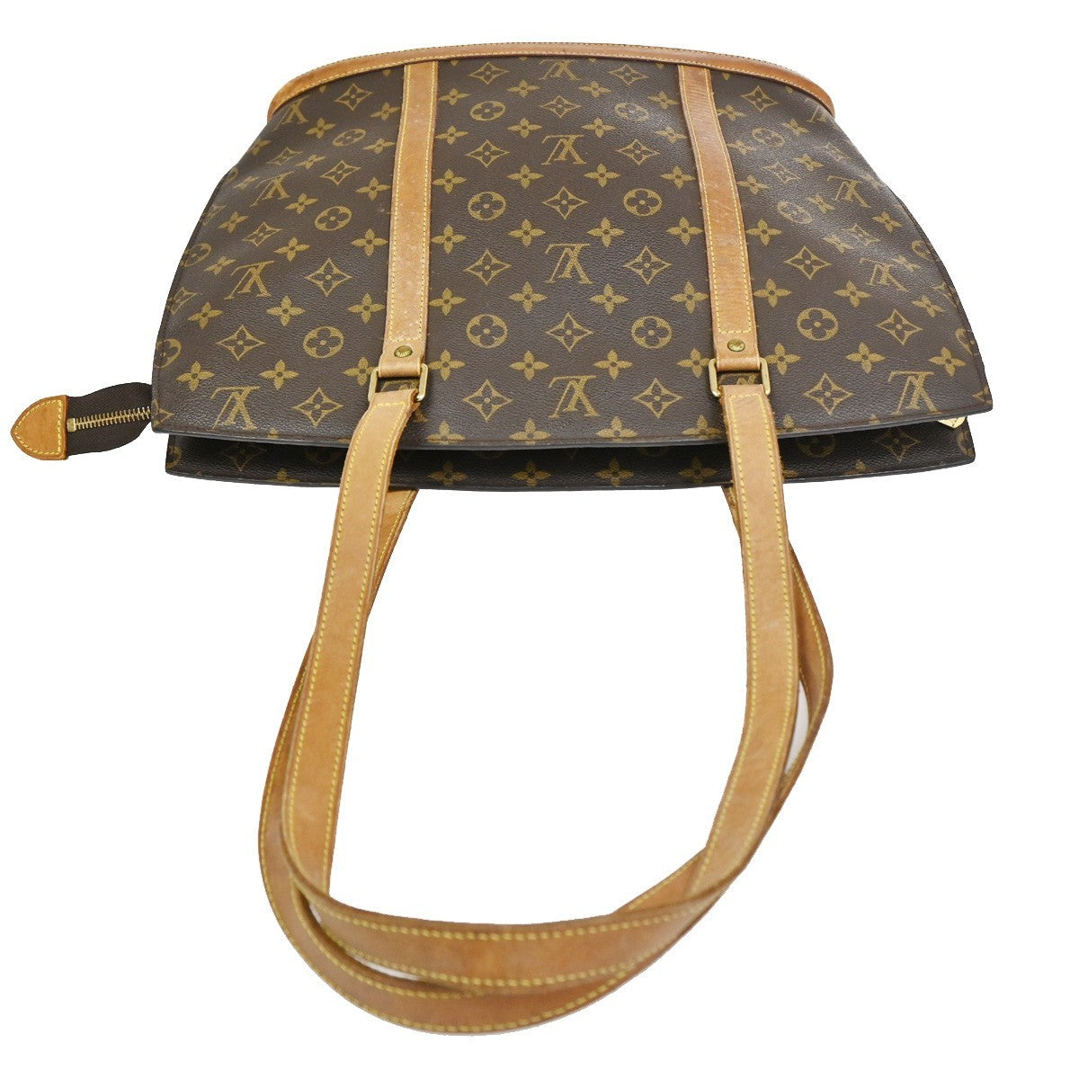 9.Live LOUIS VUITTON BABYLONE Shoulder Bag Monogram Leather Brown M51102 34CA708