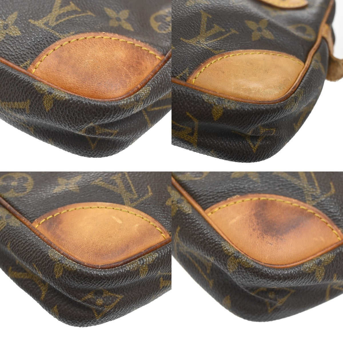 LOUIS VUITTON Marly Dragonne GM Clutch Hand Bag Monogram Brown M51825 04CA100