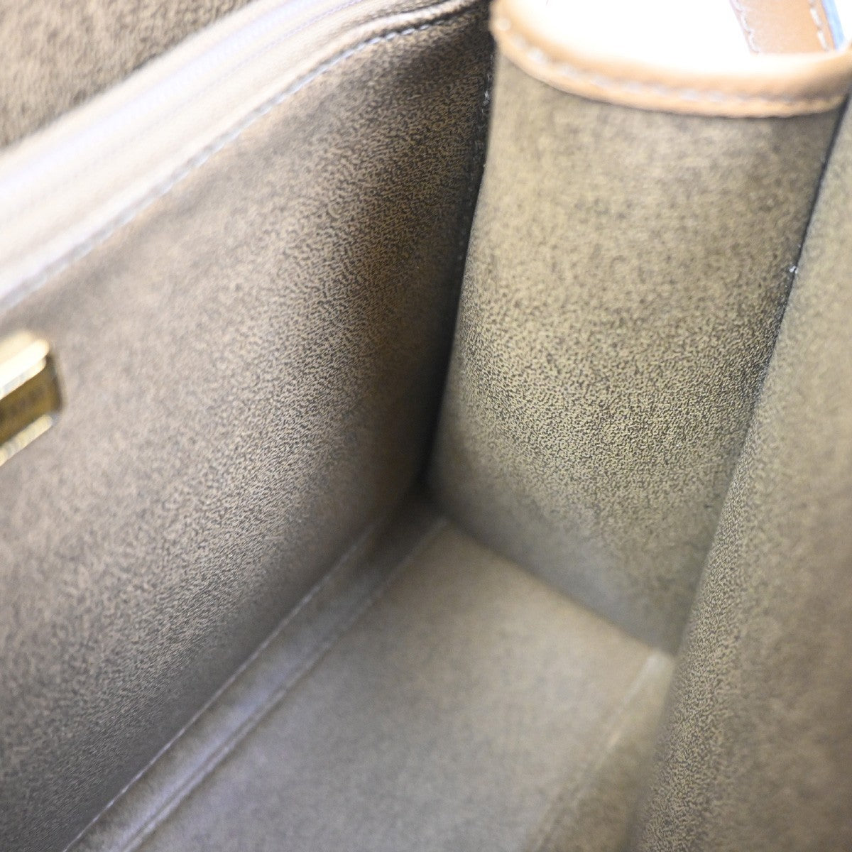 CHRISTIAN DIOR Honeycomb 2Way Shoulder Hand Bag PVC Leather GHW Beige BN 30RL870
