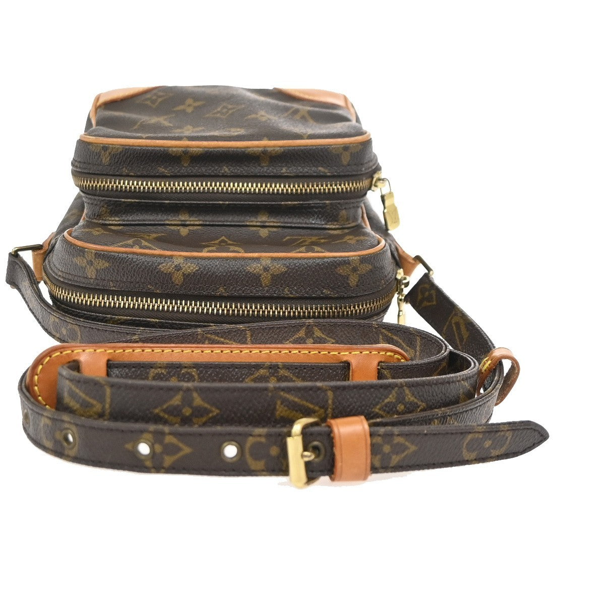 LOUIS VUITTON Amazon Crossbody Shoulder Bag Monogram Leather BN M45236 80KD016