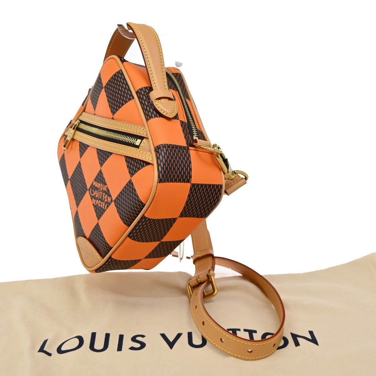 LOUIS VUITTON Chess Messenger 2Way Shoulder Bag Damier Pop OG N40547 328LC569