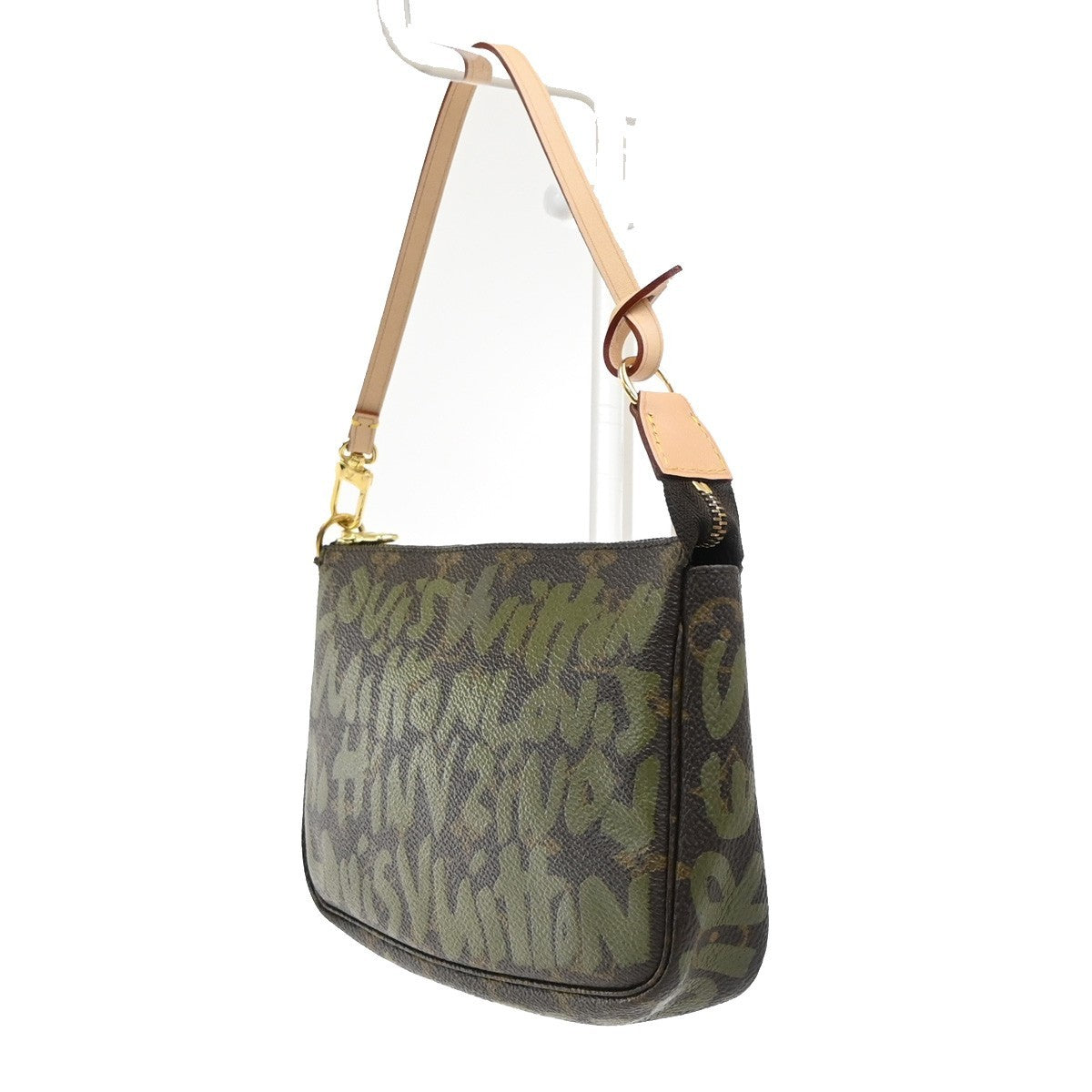 LOUIS VUITTON Pochette Accessoires Hand Bag Monogram Graffiti BN M92191 667RQ037