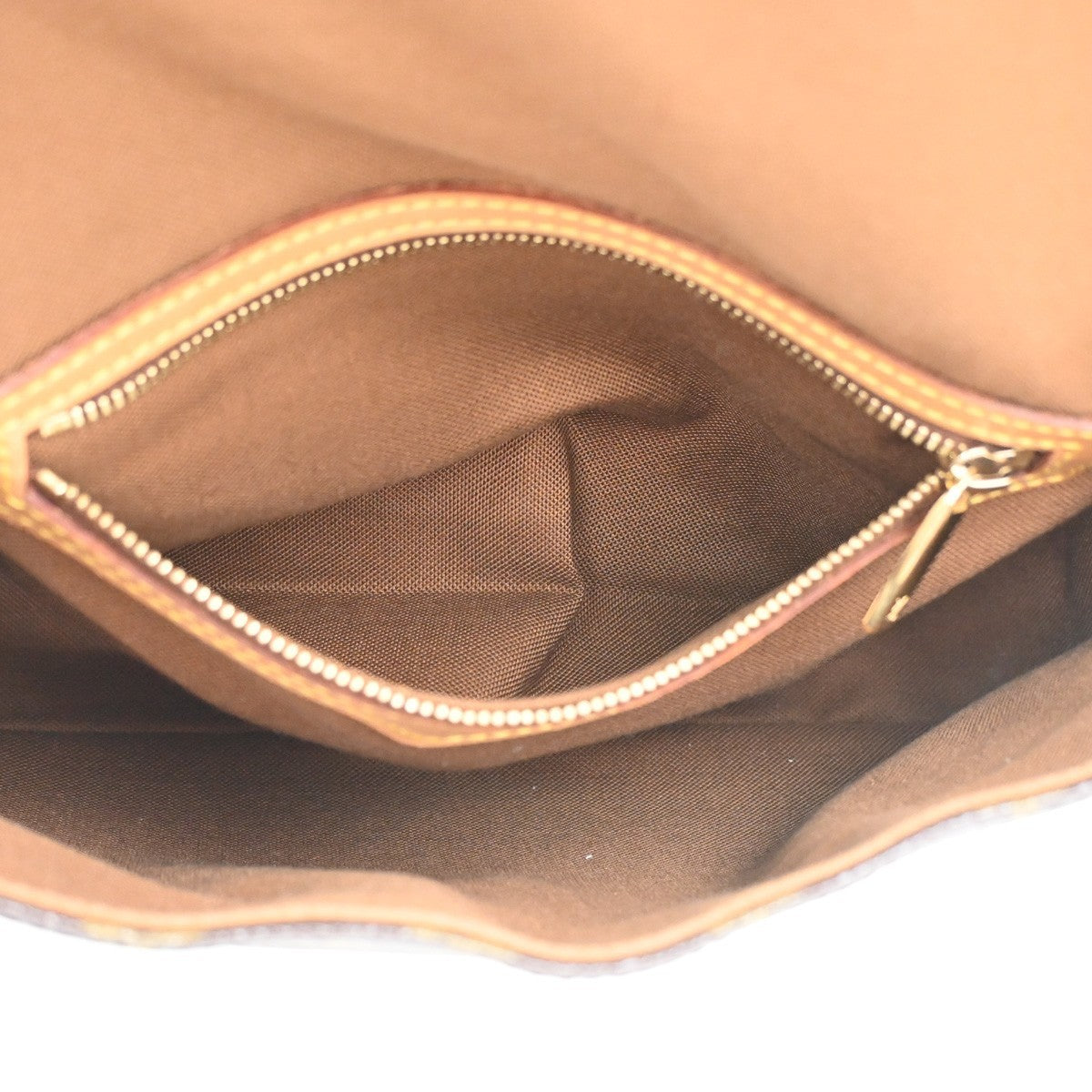 LOUIS VUITTON Mini Looping Hand Bag Monogram Leather Brown USA M51147 13CA555