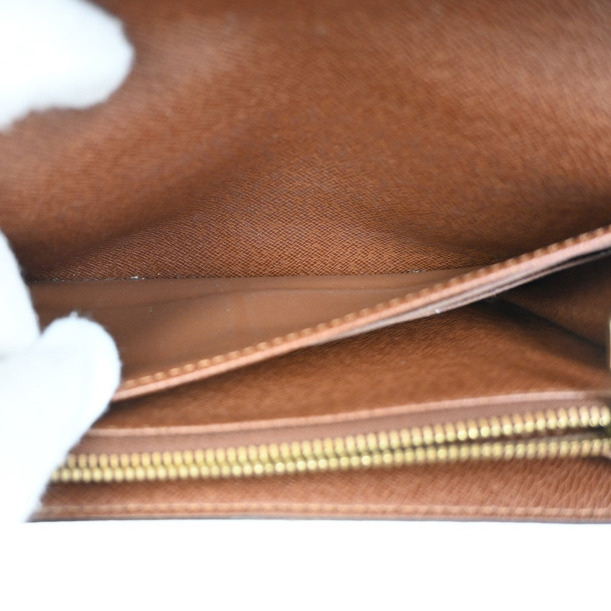 LOUIS VUITTON Porte Monnaie Credit Long Wallet Monogram Leather M61725 66KB638