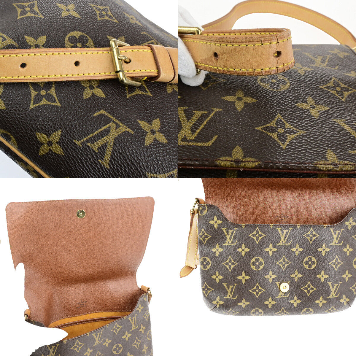 LOUIS VUITTON Musette Tango Short Shoulder Bag Monogram Leather M51257 76YG718