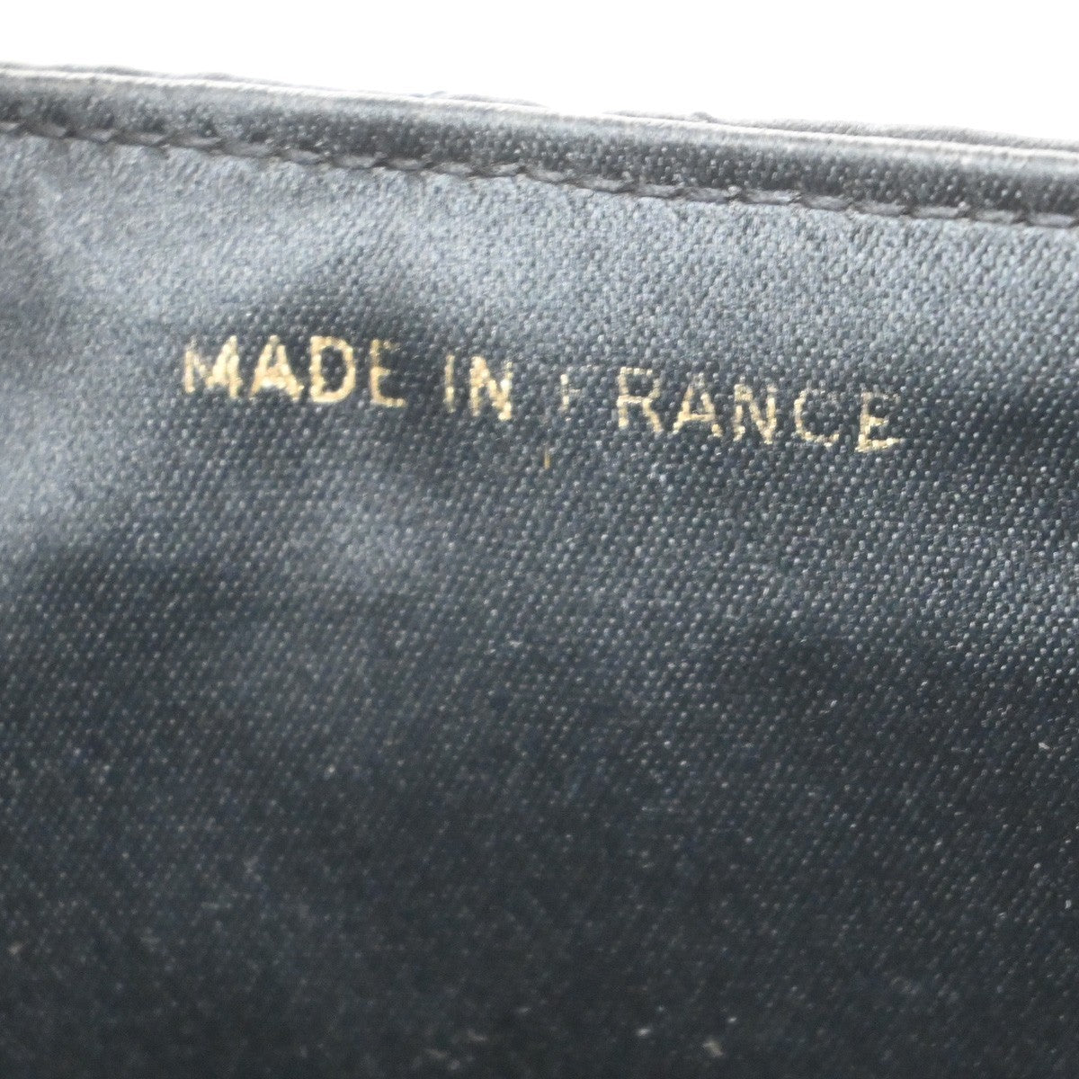 CHANEL CC Mini Matelasse Chain Shoulder Bag Satin Black GHW Vintage 648RL403
