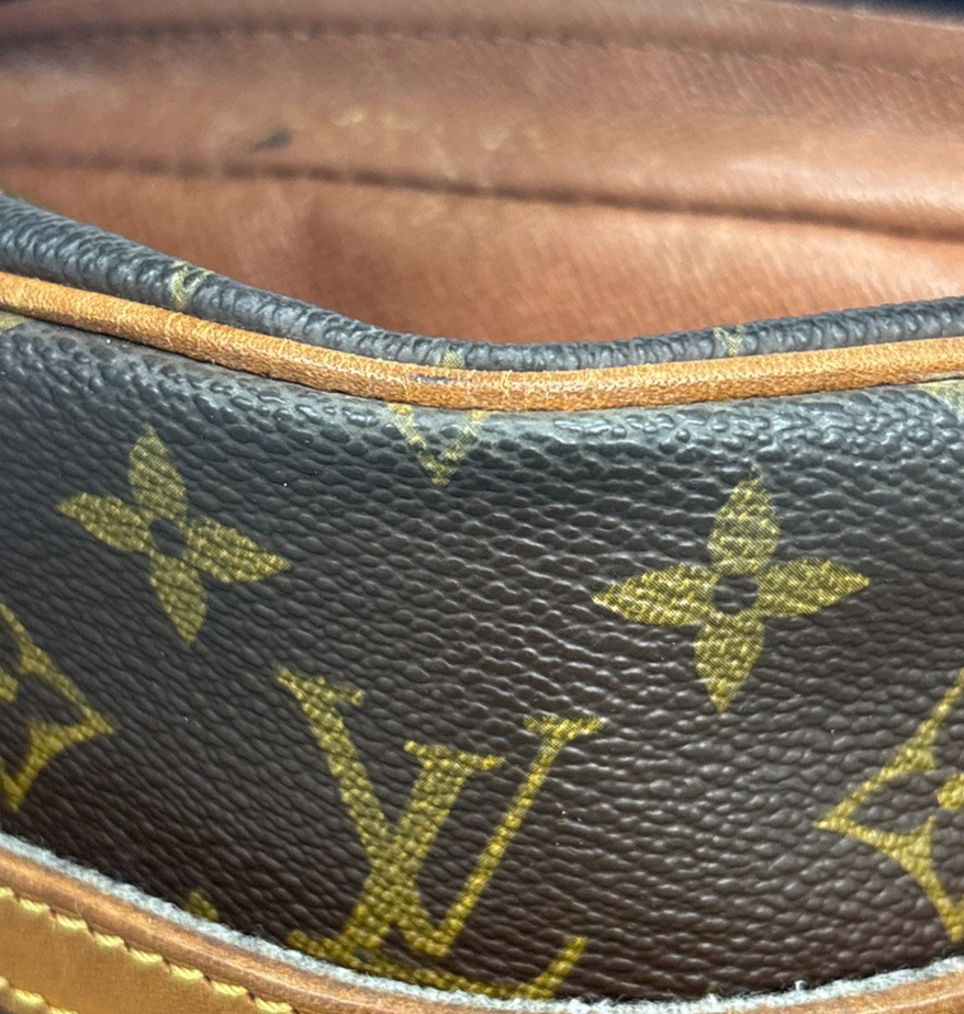 LOUIS VUITTON Trocadero 24 Shoulder Bag Monogram Leather Brown M51276 80MA699