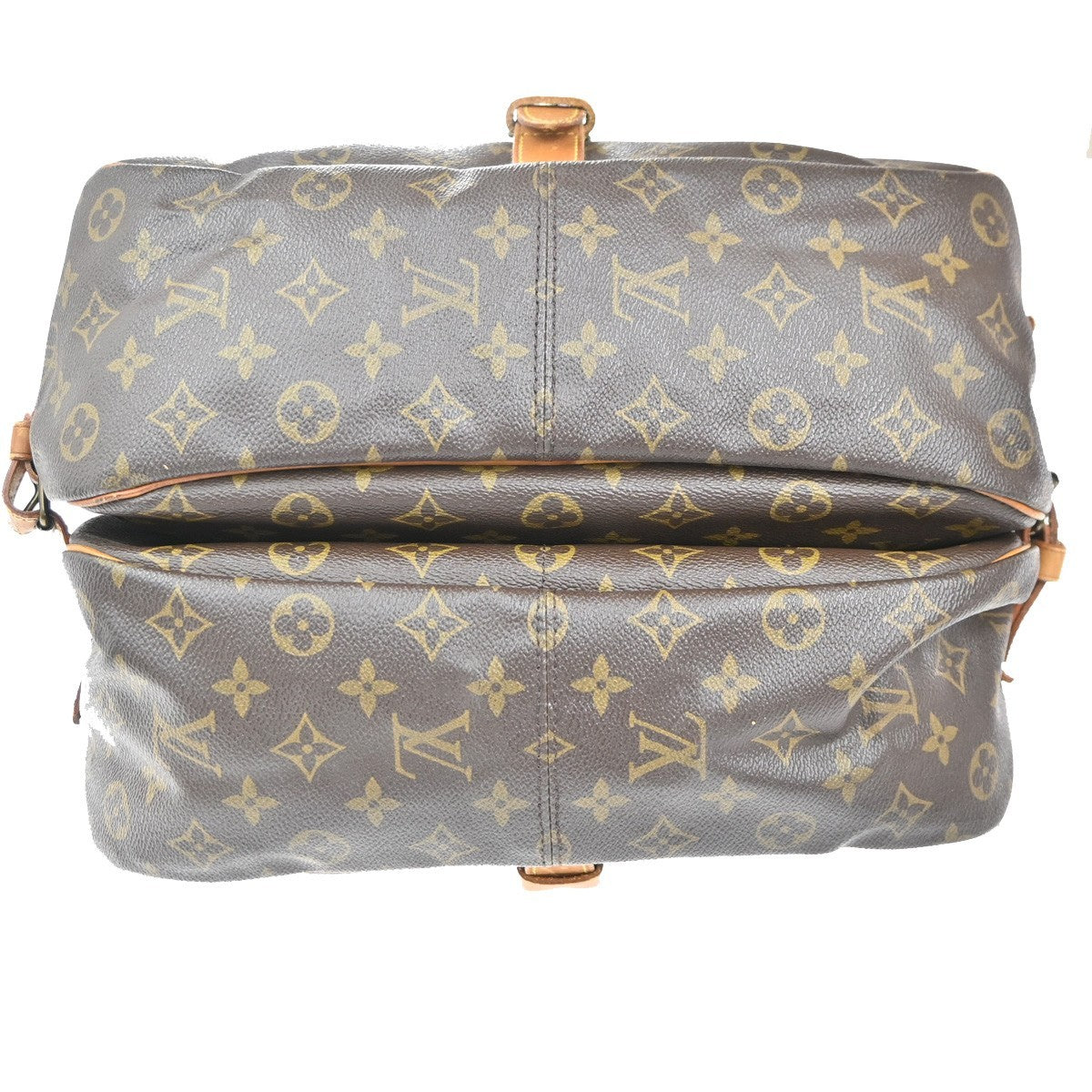 LOUIS VUITTON Saumur 35 Shoulder Bag Monogram Leather BN France M42254 87MA433