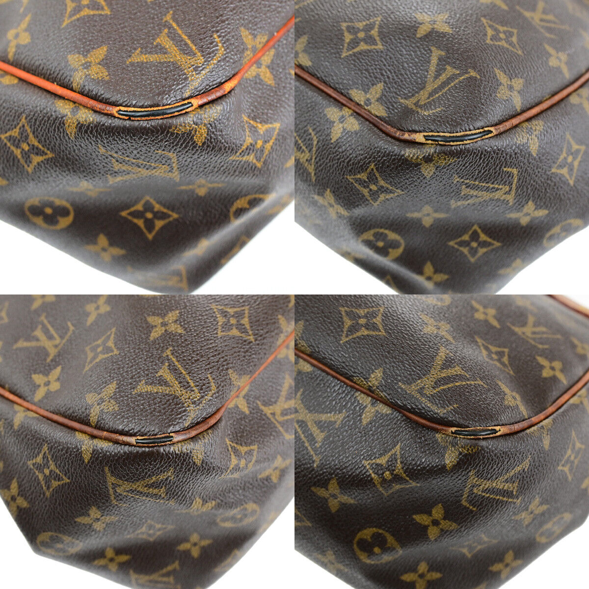 LOUIS VUITTON Batignolles Horizontal Shoulder Bag Monogram Brown M51154 30SJ617