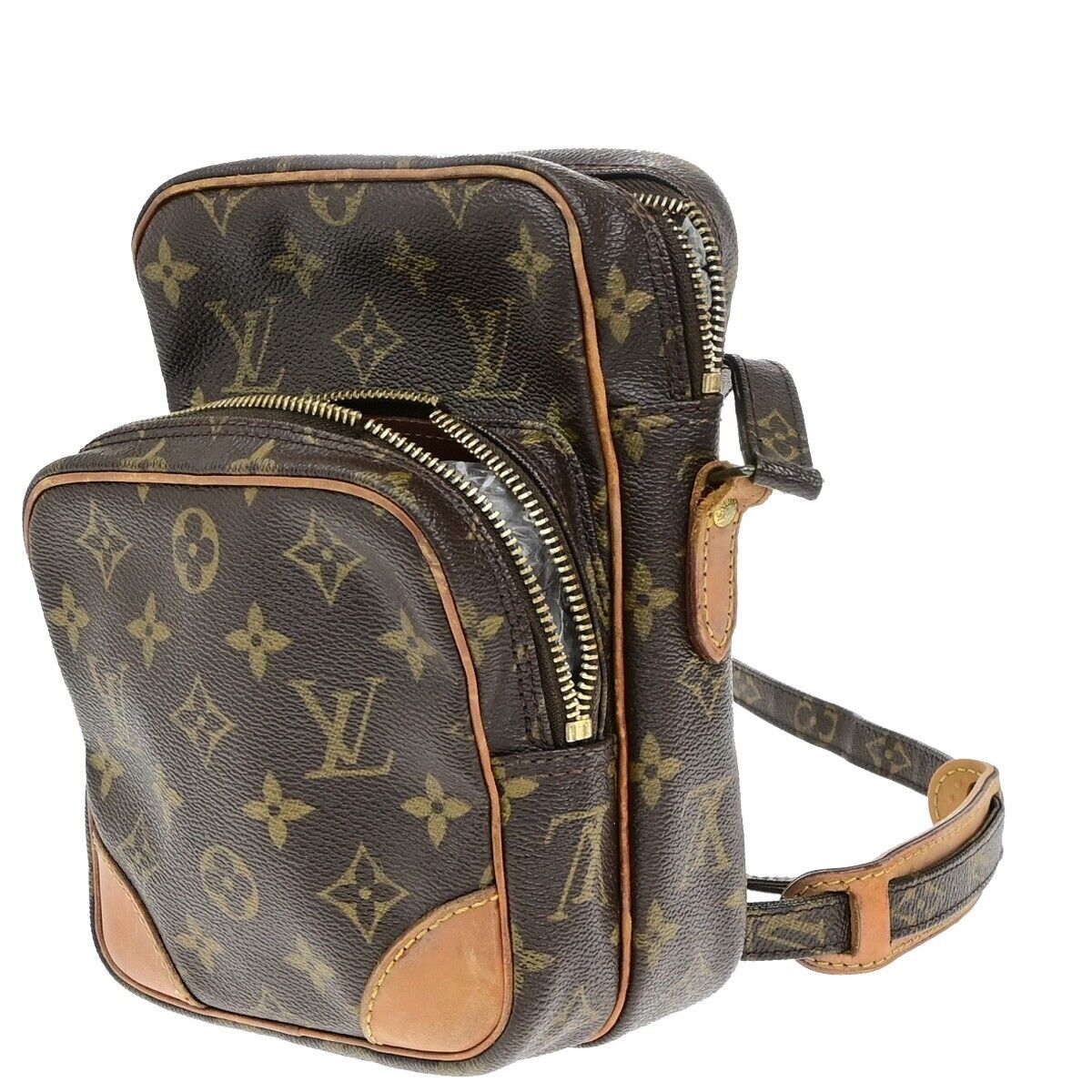 LOUIS VUITTON Amazon Crossbody Shoulder Bag Monogram Leather BN M45236 63ED958