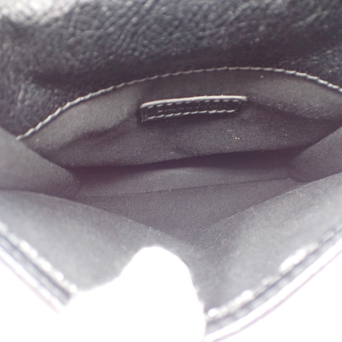 BALENCIAGA Logo EXPLORER Mini Shoulder Bag Leather Black Italy 82AA008