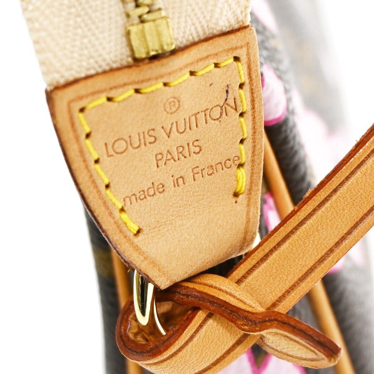 LOUIS VUITTON Pochette Accessoires Bag Monogram Cherry Blossom M92006 612RH805