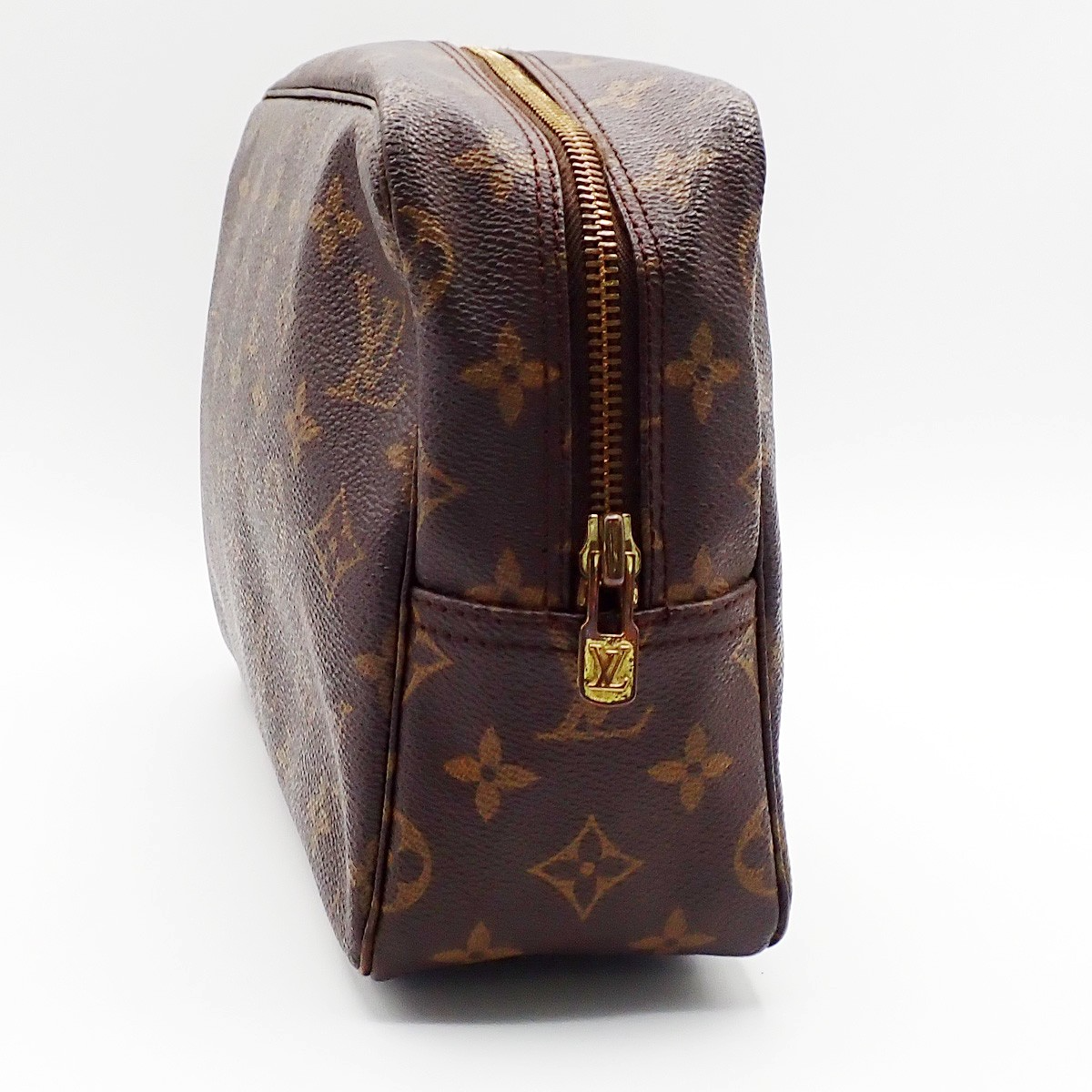 LOUIS VUITTON Trousse Toilette 28 Clutch Hand Bag Monogram Brown M47522 02AA195