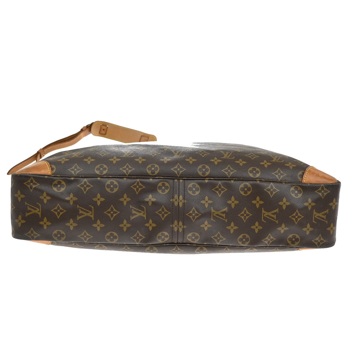 LOUIS VUITTON Promenade Shoulder Bag Monogram Leather Brown M51114 32YH377