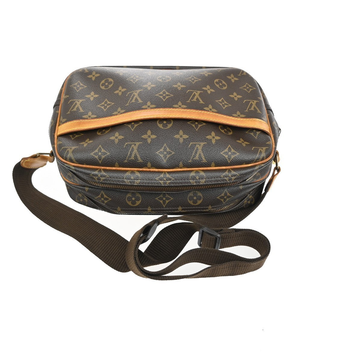 LOUIS VUITTON Reporter PM Crossbody Shoulder Bag Monogram Leather M45254 81MA044
