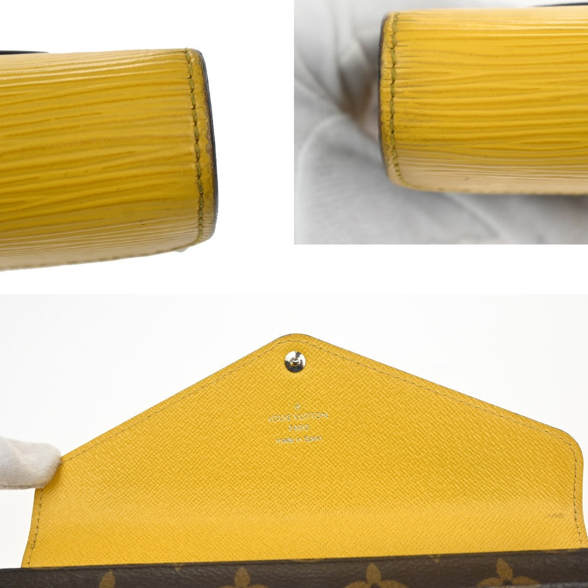 LOUIS VUITTON Portefeuille Marie Lou Ron Wallet Monogram Epi BN M60506 86MA485