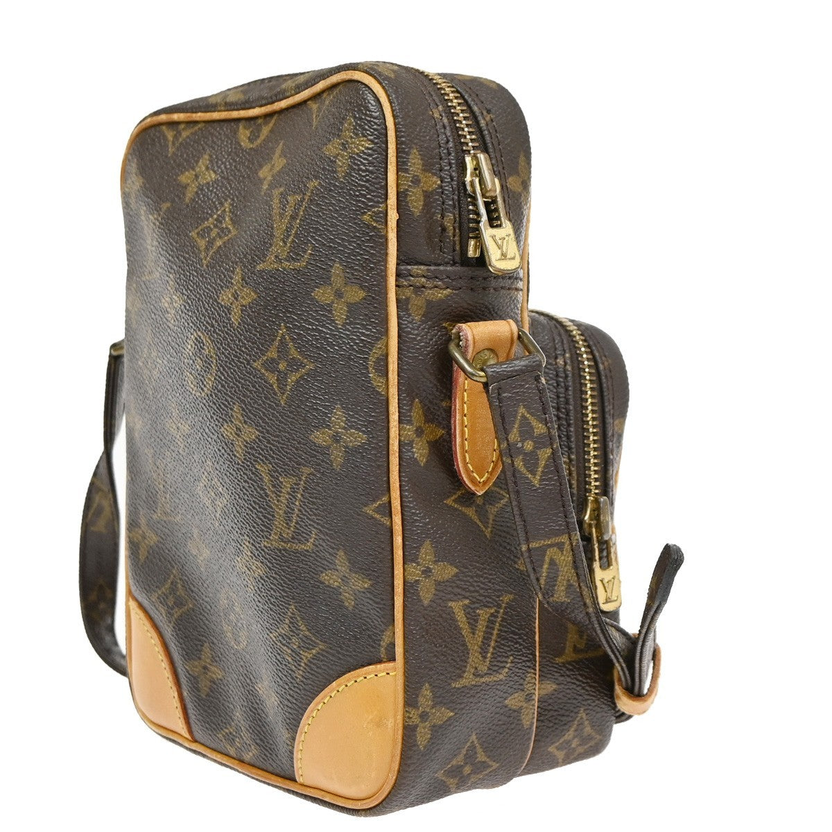 LOUIS VUITTON Amazon Crossbody Shoulder Bag Monogram Leather BN M45236 82CA958