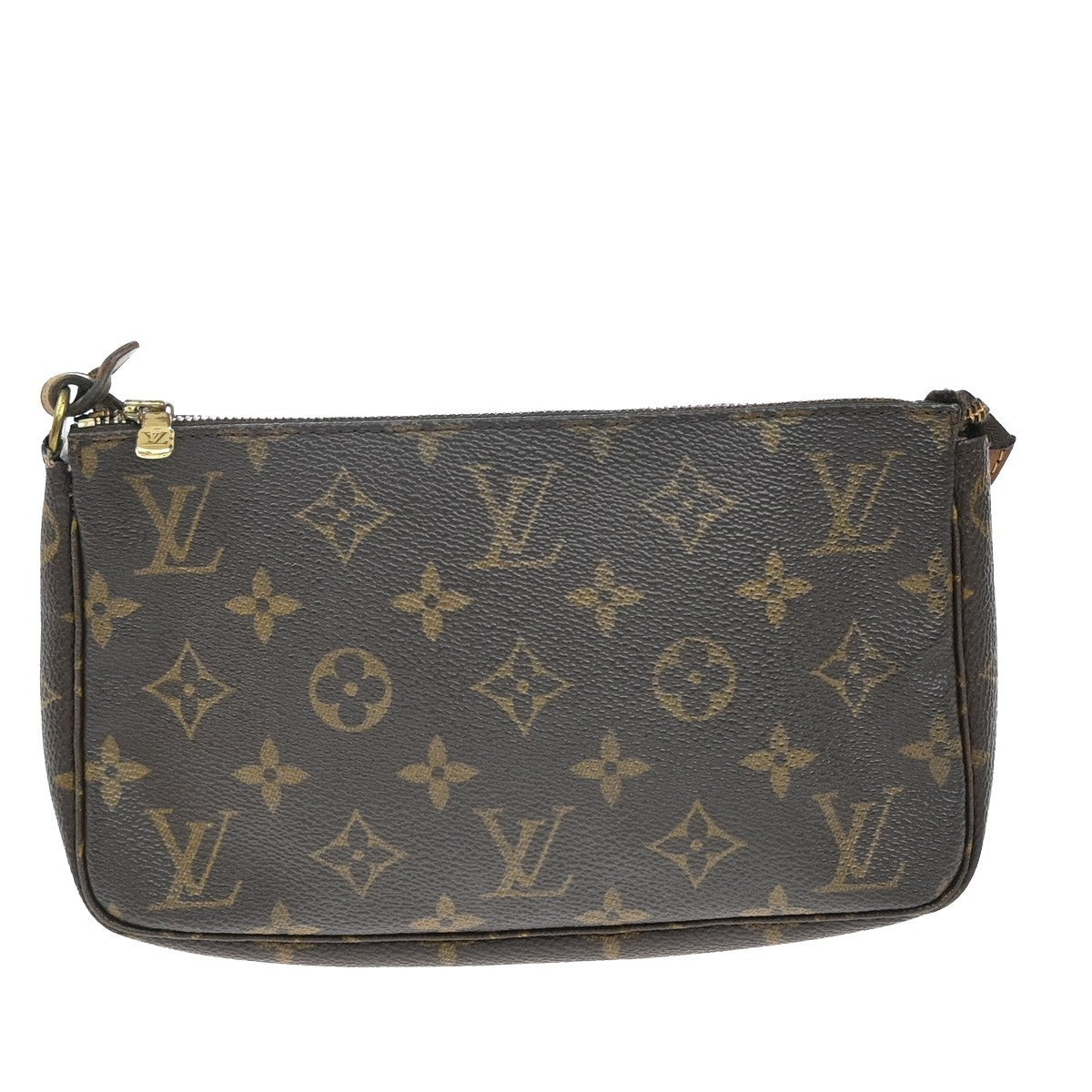 LOUIS VUITTON Pochette Accessoires Hand Bag Monogram Leather BN M51980 84KP295