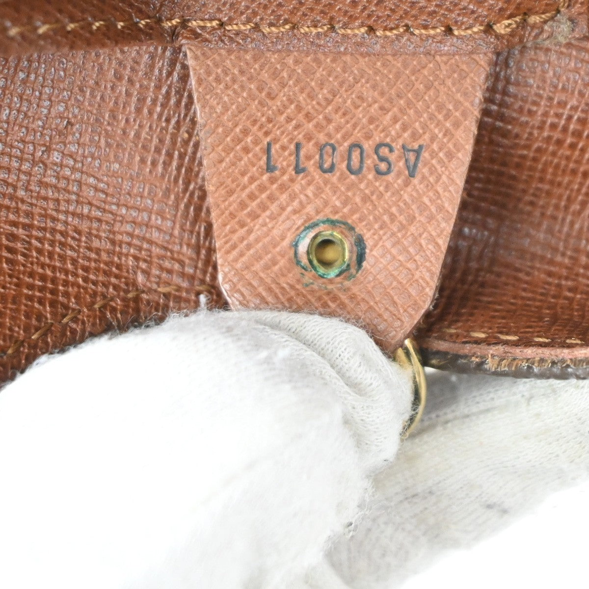 LOUIS VUITTON Musette Shoulder Bag Monogram Leather Brown France M51256 84MA248