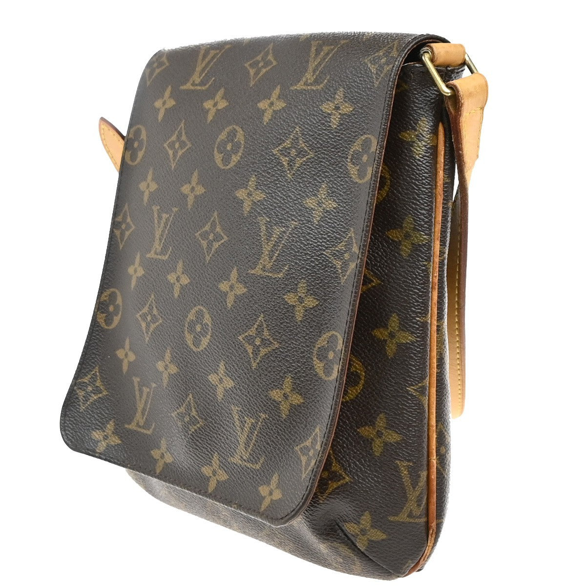 LOUIS VUITTON LV Musette Salsa Short Shoulder Bag Monogram Brown M51258 80EG367