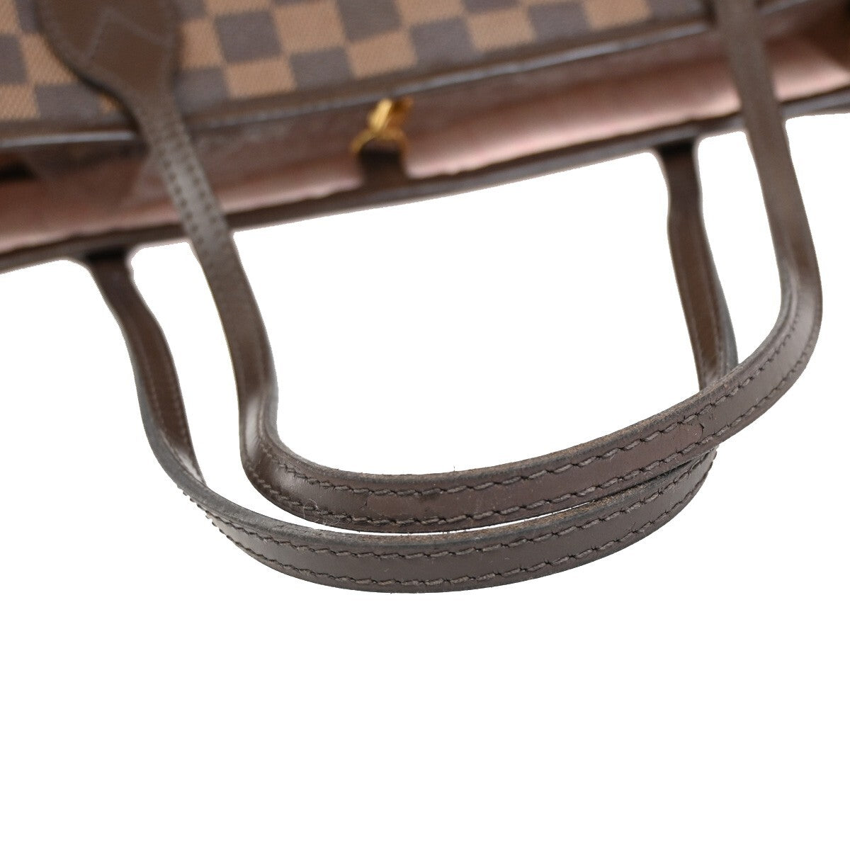 LOUIS VUITTON Neverfull MM Shoulder Tote Bag Damier Leather BN N41603 669EE254